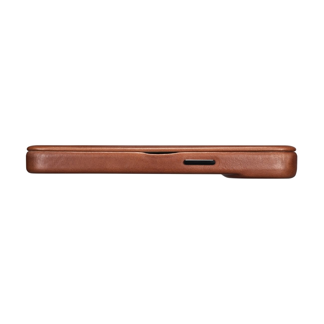 iCarer CE Oil Wax Leather Folio Case iPhone 14 Plus MagSafe Flip Case Brown (AKI14220707-BN)