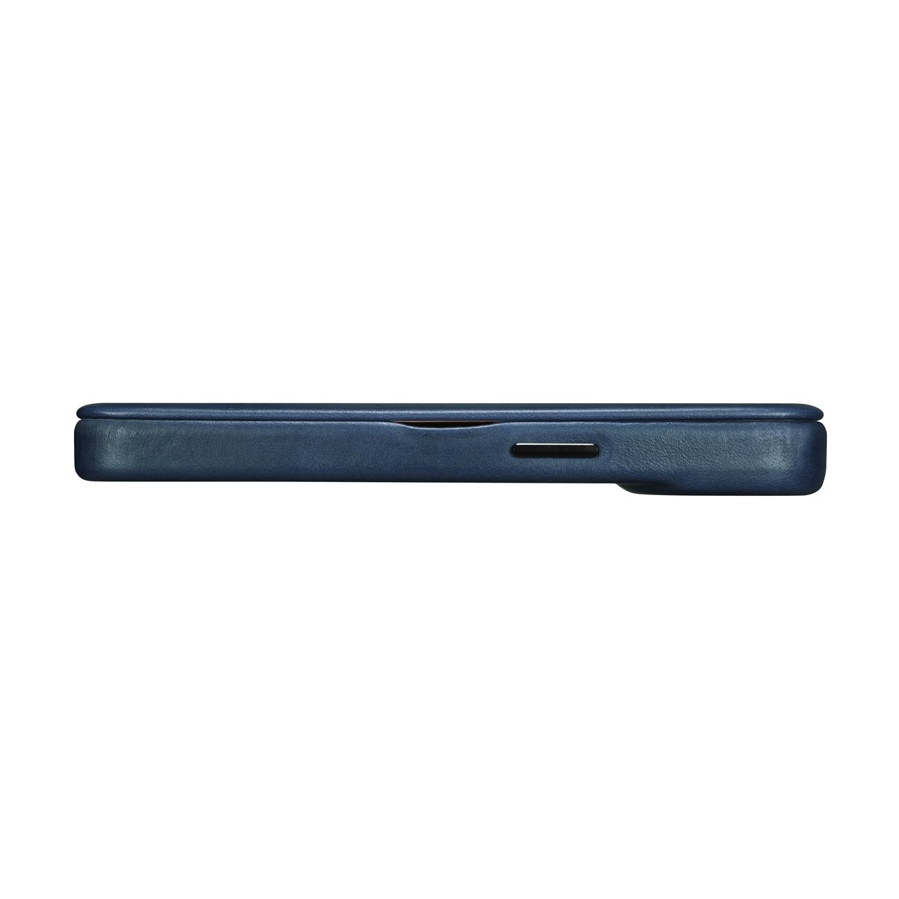 iCarer CE Oil Wax Leather Folio Case iPhone 14 Plus MagSafe Magnet Flip Blue (AKI14220707-BU)