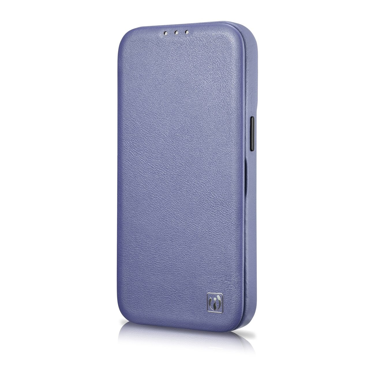 iCarer CE Premium Magnetisk Folio-etui til iPhone 14 Plus i lys lilla læder (WMI14220715-LP)
