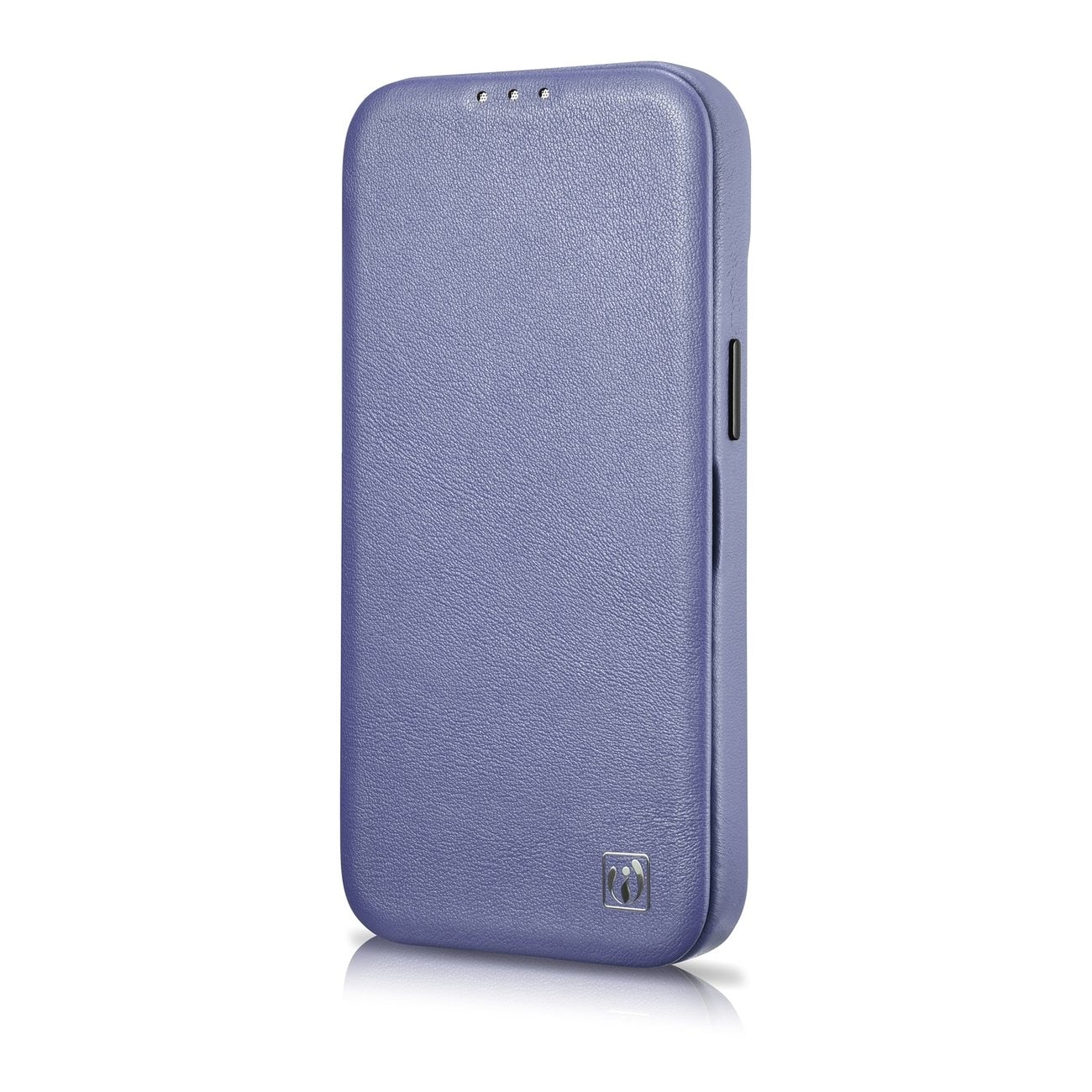 iCarer CE Premium Magnetisk Folio-etui til iPhone 14 Plus i lys lilla læder (WMI14220715-LP)