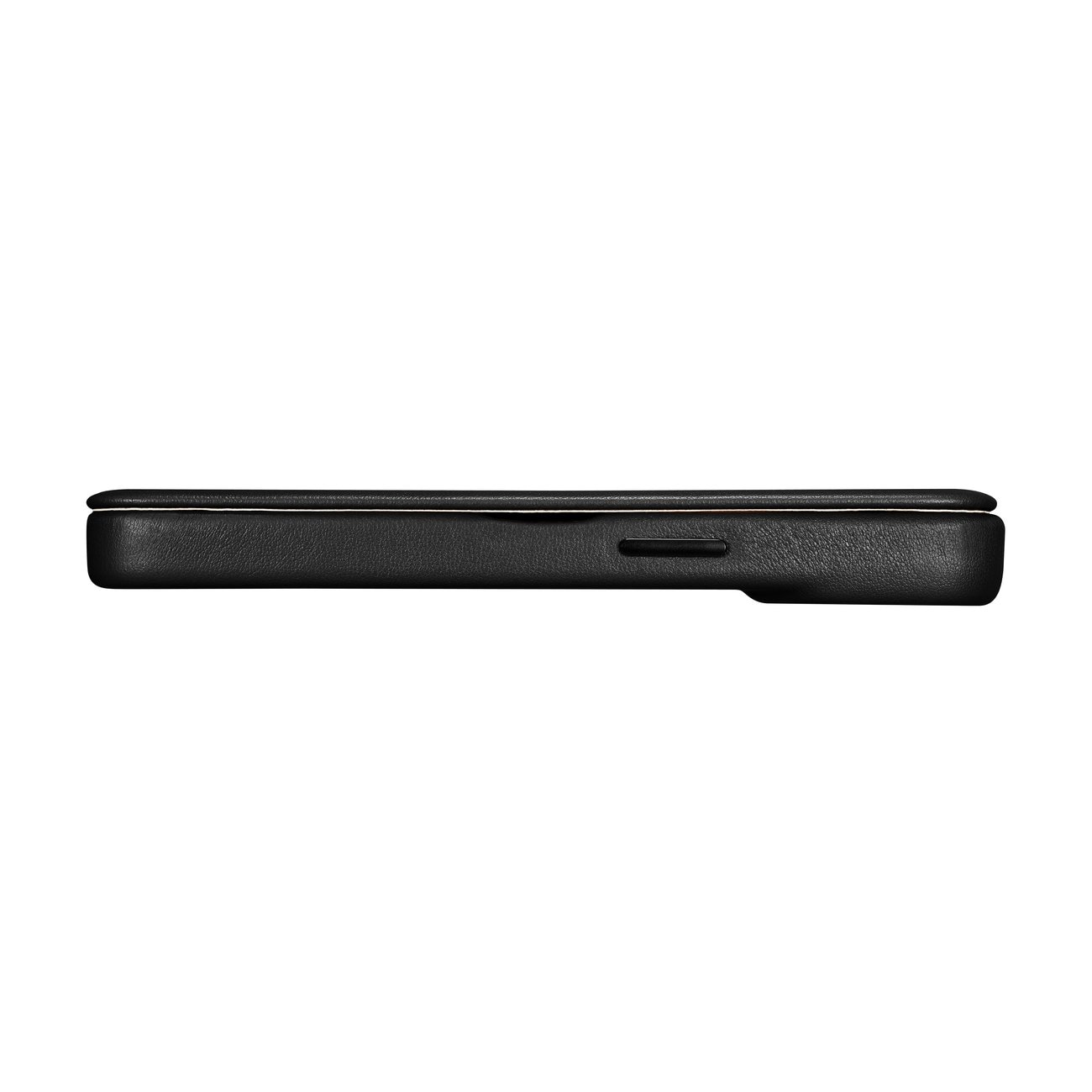 iCarer CE Premium Leather Folio Case for iPhone 14 Plus MagSafe - Black Magnetisk Flip Case