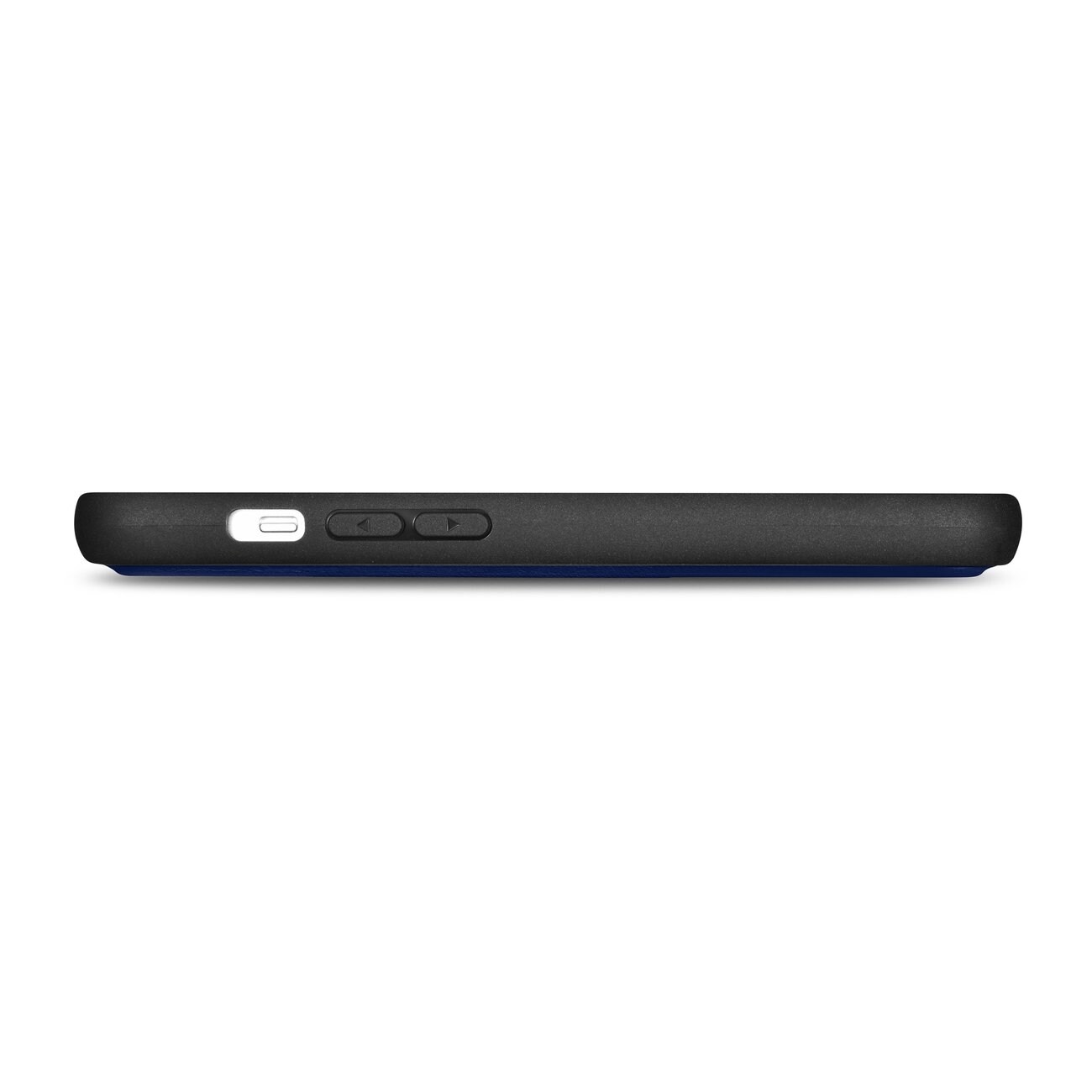 iCarer lommebokveske 2in1-deksel iPhone 14 Plus Anti-RFID flippveske i skinn blå (WMI14220727-BU)