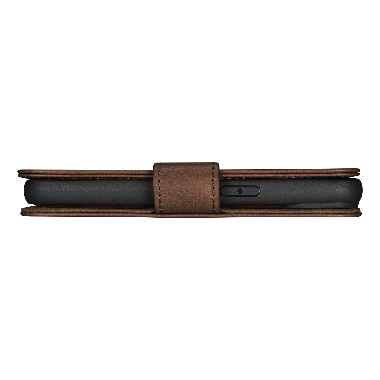 iCarer 2in1 Oil Wax Leather Wallet Case for iPhone 14 Plus, Anti-RFID, Brown (WMI14220723-BN)