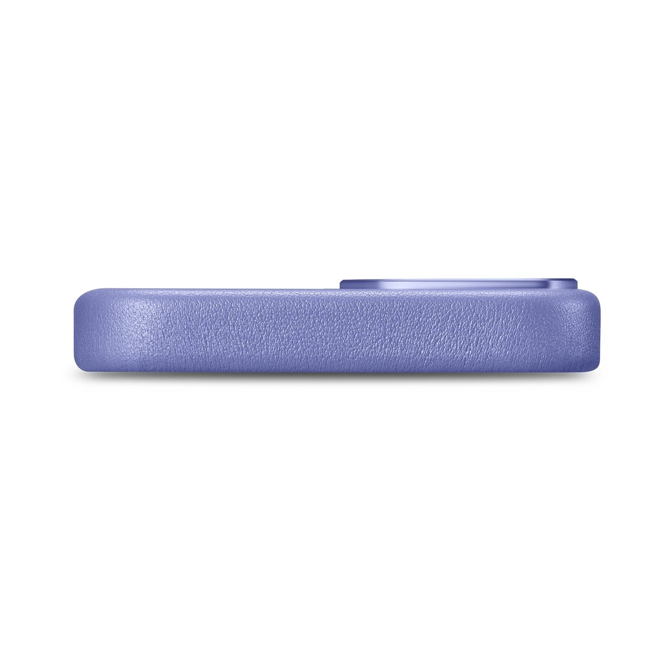 iCarer-etui i lærdeksel i ekte lær iPhone 14 Plus lys lilla (MagSafe-kompatibel)