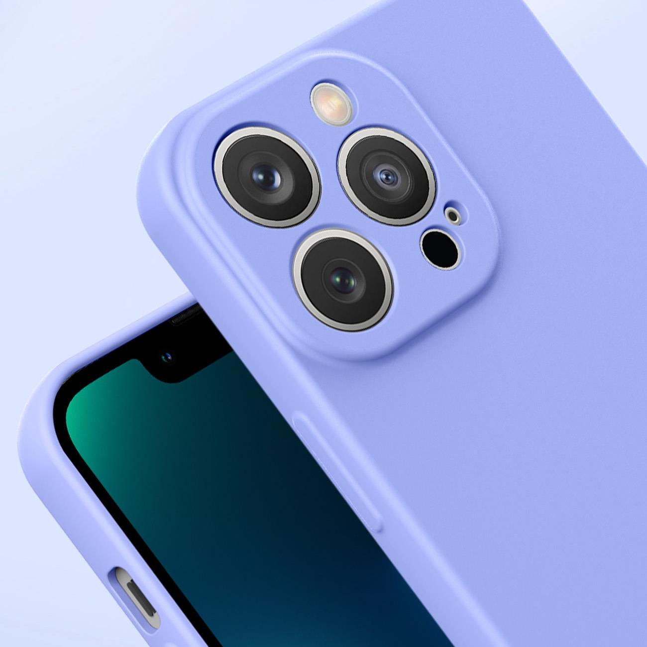 Silikonetui iPhone 14 Plus silikon deksel mintgrønn