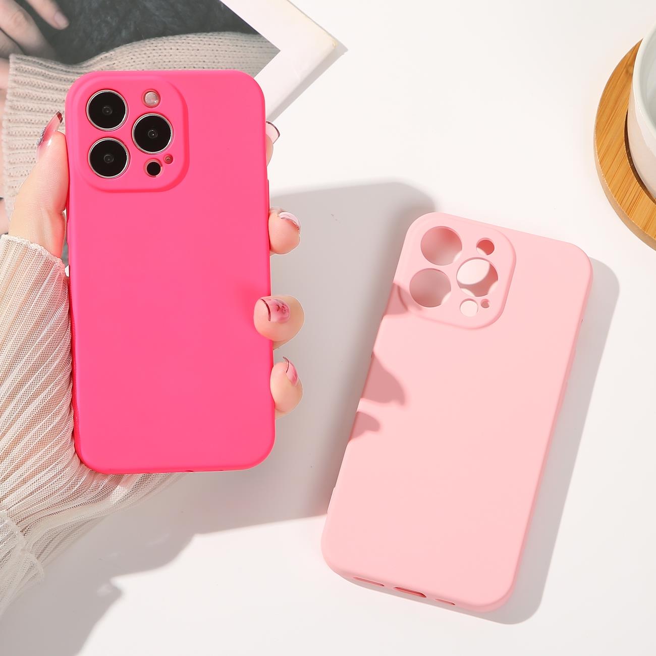 Silikonetui iPhone 14 Plus silikon deksel mintgrønn