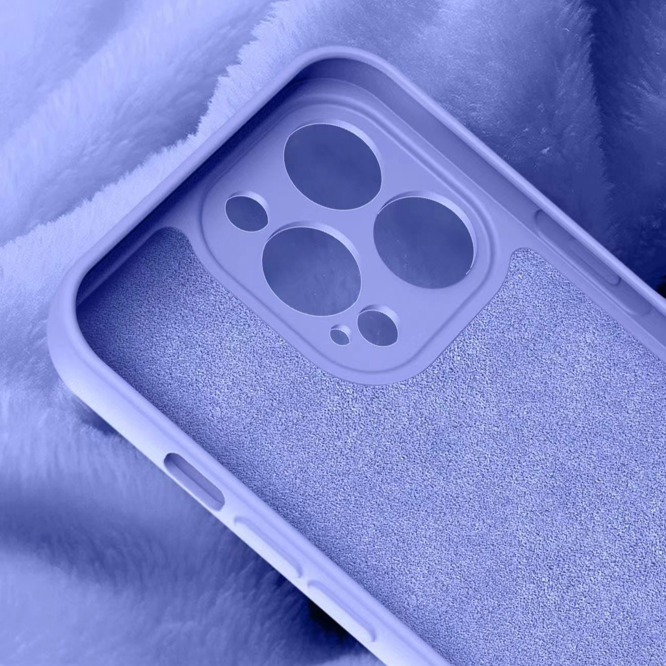 Silikonetui iPhone 14 Plus silikon deksel lyseblå