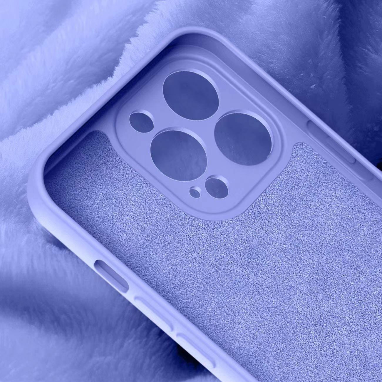 Silikonveske iPhone 14 Plus silikonveske lilla