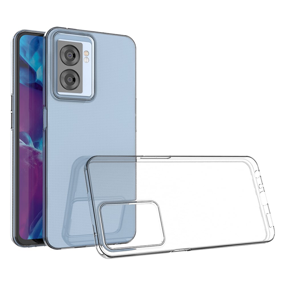 Ultraklart 0.5 mm etui for $0000042n A57/A77 5G, Realme V23/Narzo 50/Q5i 5G, gjennomsiktig deksel