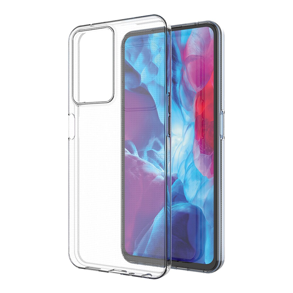 Ultraklart 0.5 mm etui for $0000042n A57/A77 5G, Realme V23/Narzo 50/Q5i 5G, gjennomsiktig deksel
