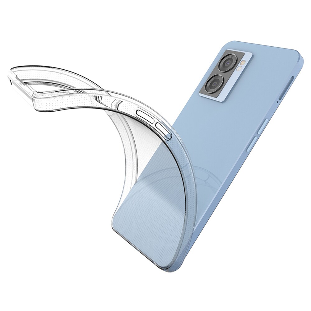 Ultraklart 0.5 mm etui for $0000042n A57/A77 5G, Realme V23/Narzo 50/Q5i 5G, gjennomsiktig deksel