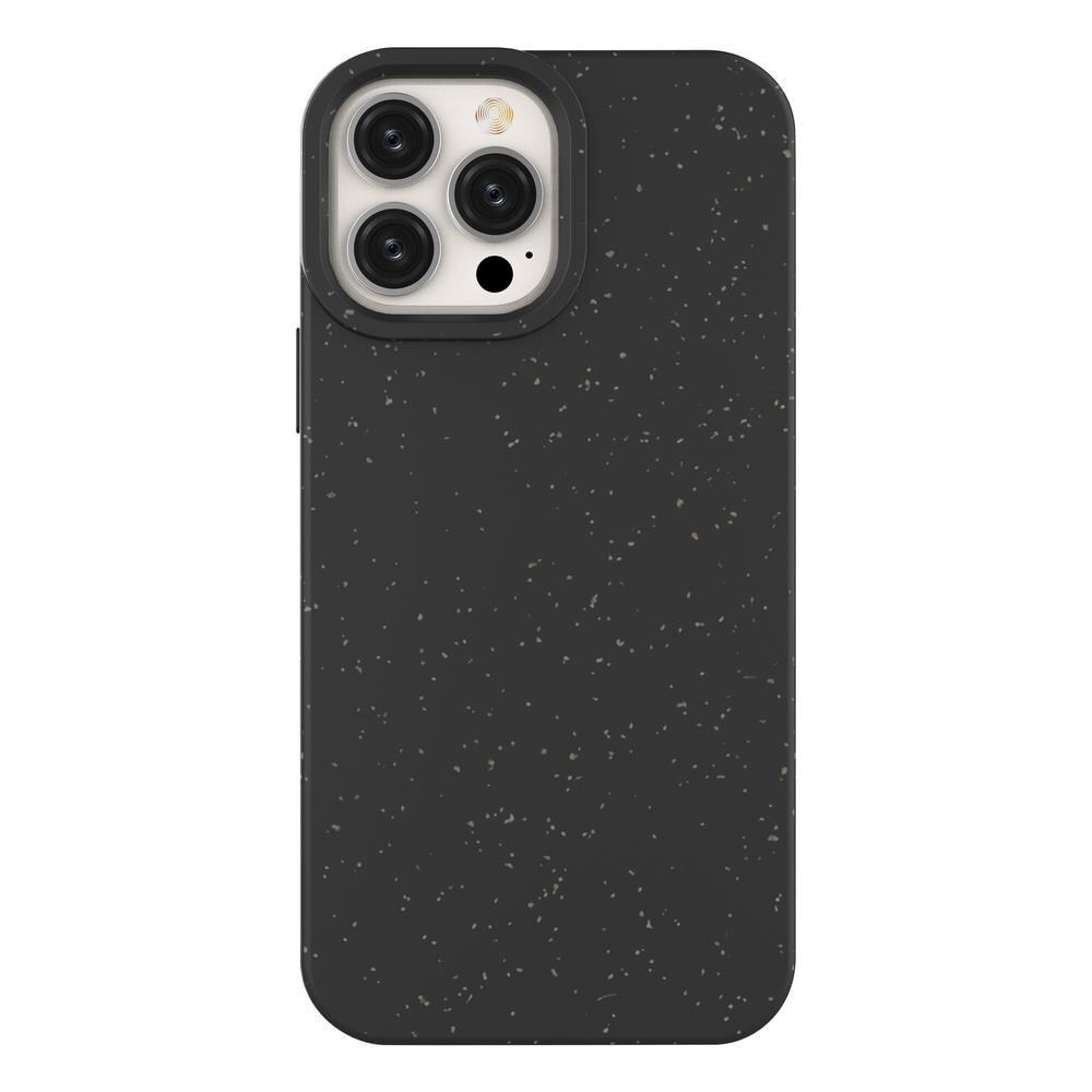 Eco Case-etui for iPhone 14 Plus nedbrytbart deksel i silikon, svart