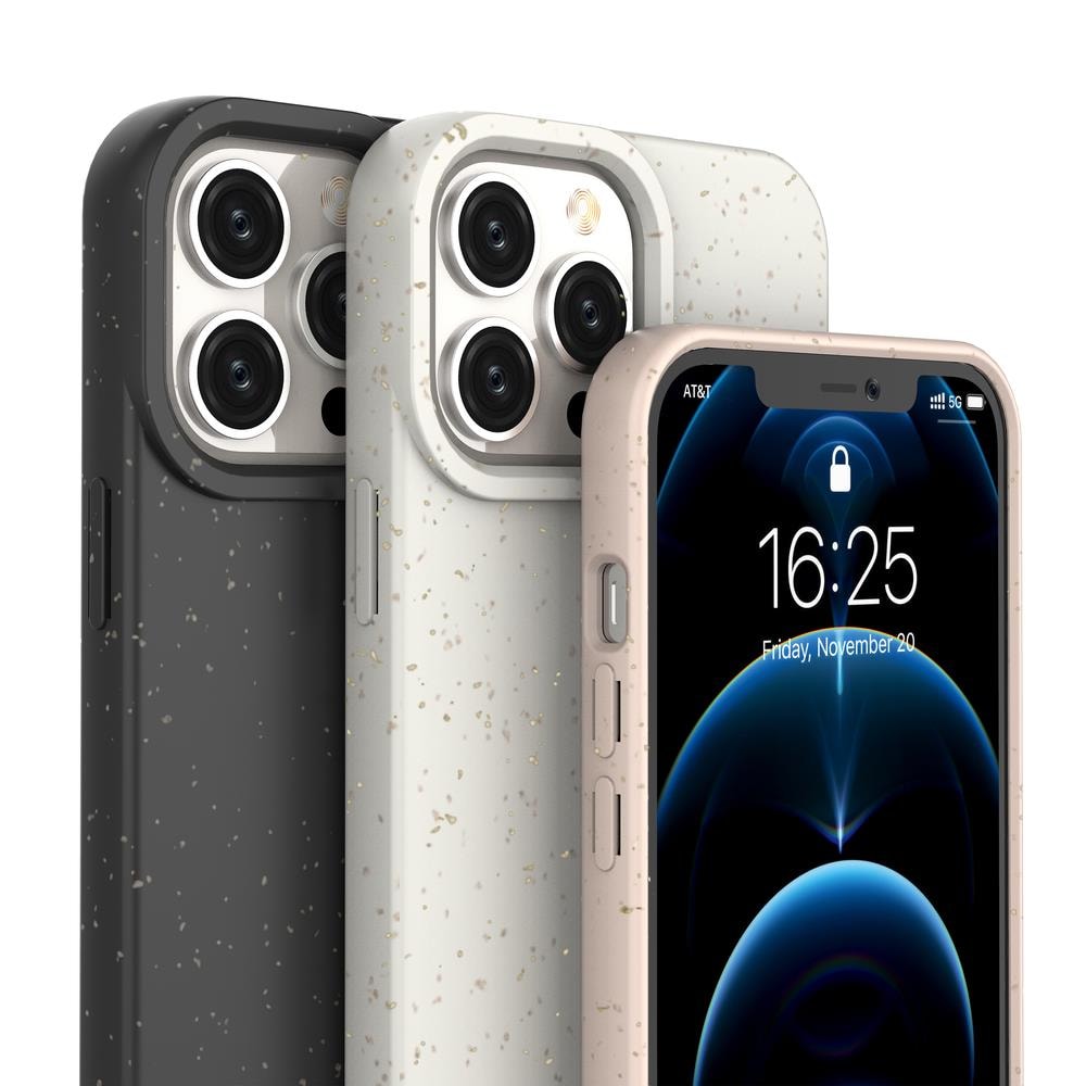 Eco Case-etui for iPhone 14 Plus nedbrytbart deksel i silikon marineblå