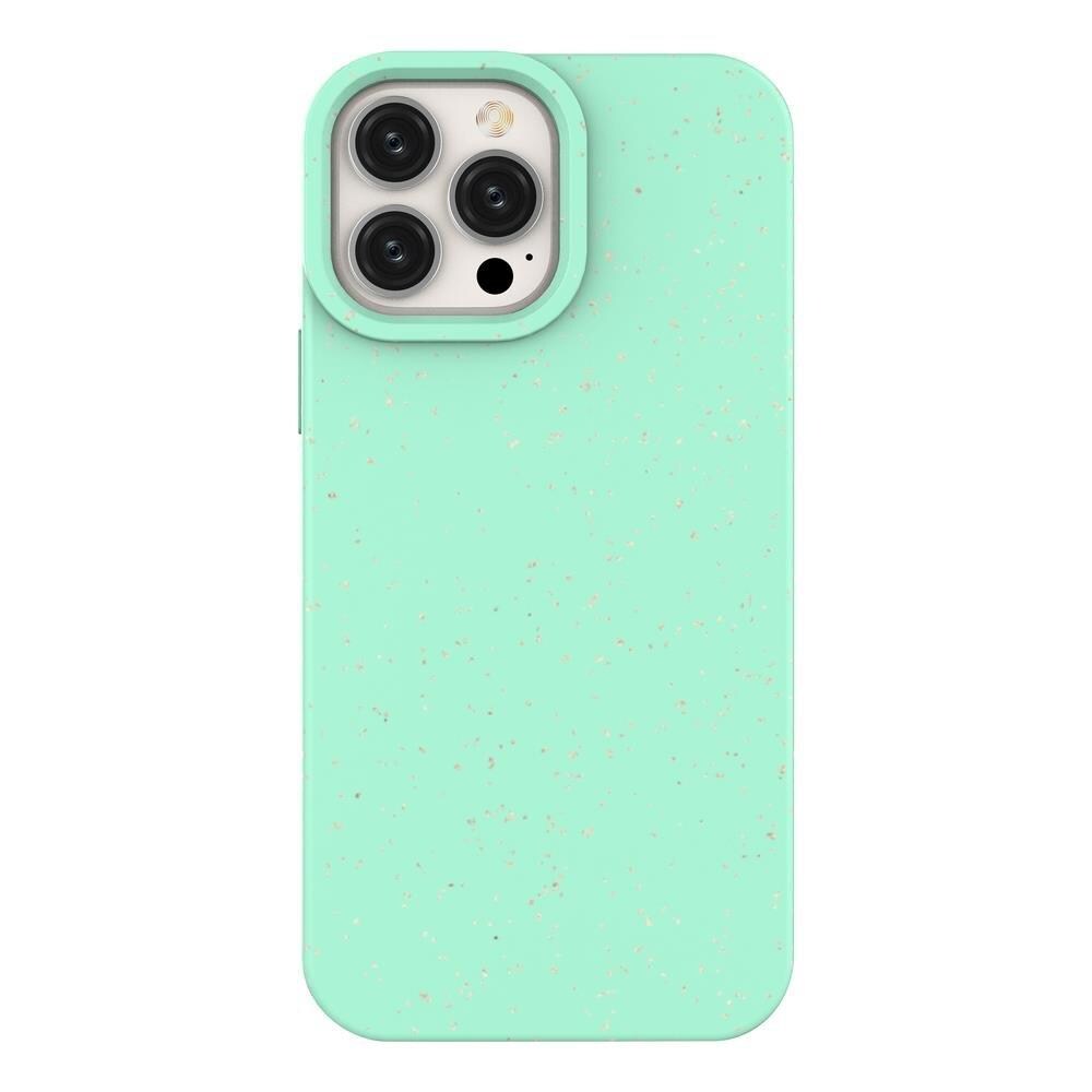 Eco Case-etui for iPhone 14 Plus nedbrytbart deksel i silikon mintgrønn