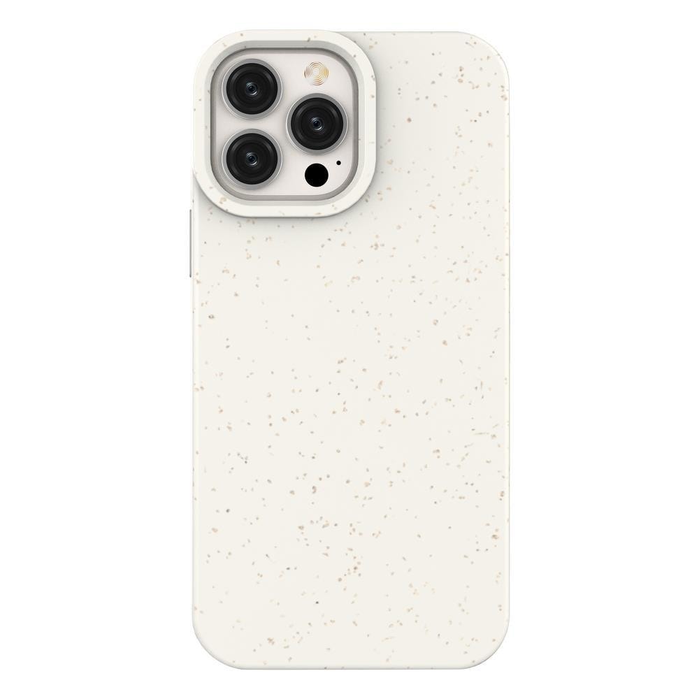 Eco Case-etui for iPhone 14 Plus nedbrytbart deksel av silikon, hvitt