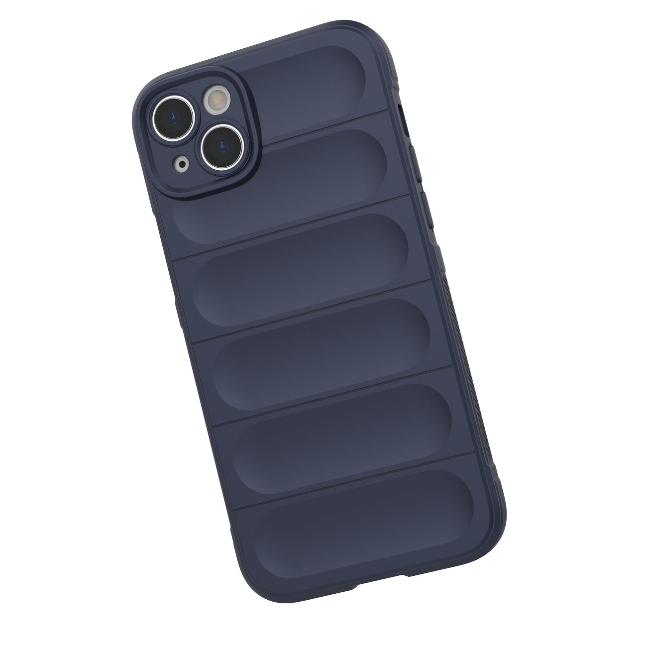 Magic Shield Case-etui for iPhone 14 Plus fleksibelt pansredeksel svart