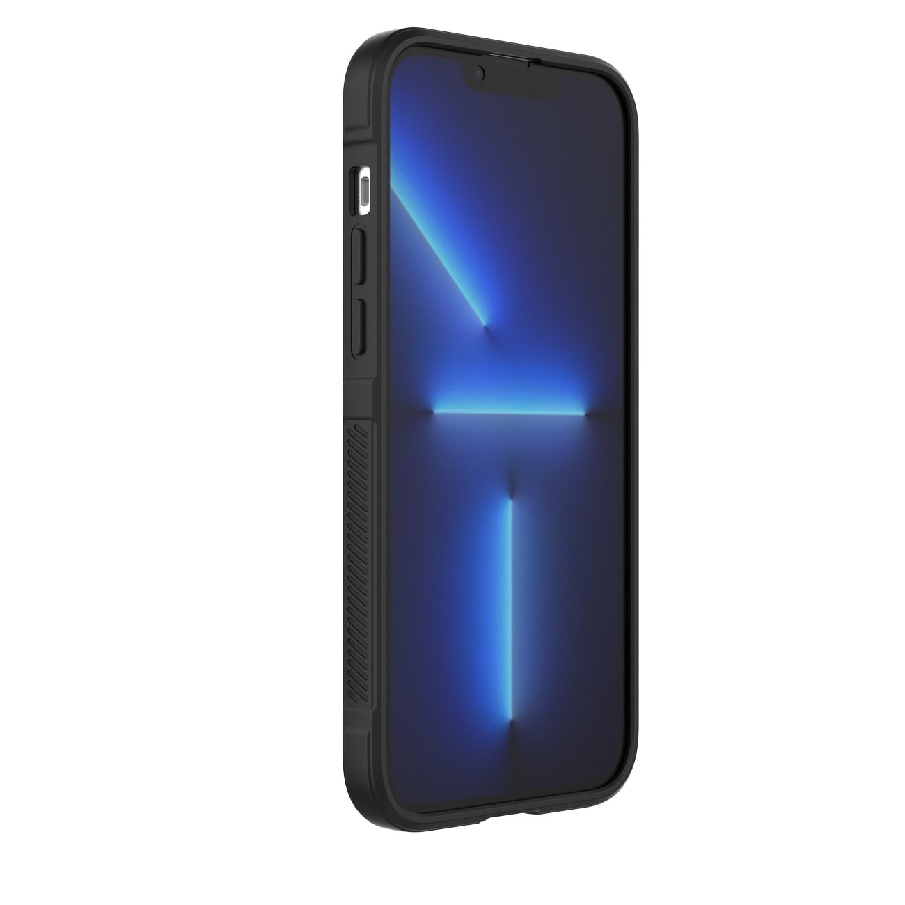 Magic Shield Case-etui for iPhone 14 Plus fleksibelt pansredeksel svart