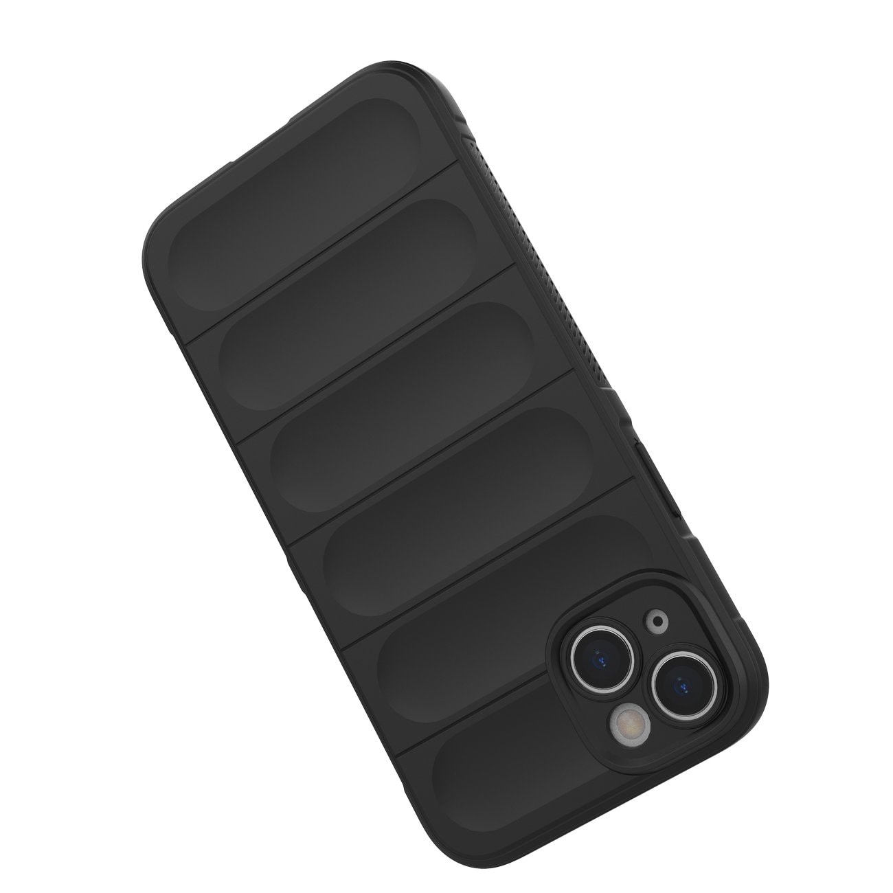 Magic Shield Case-etui for iPhone 14 Plus fleksibelt pansredeksel svart
