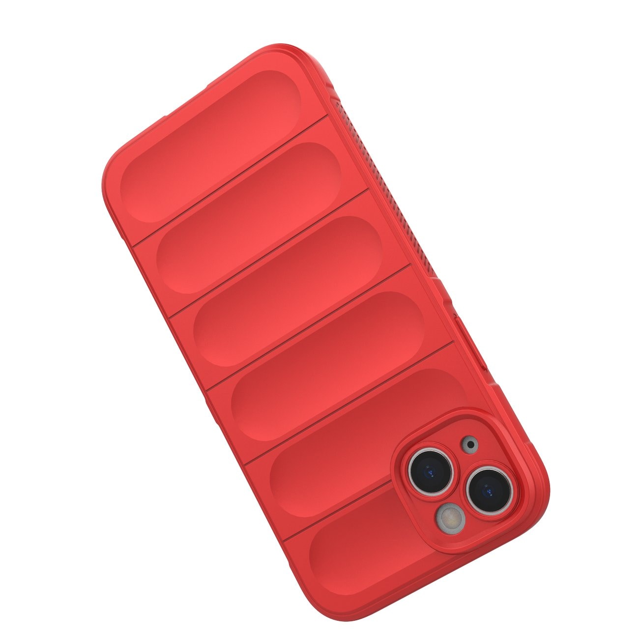 Magic Shield Case-etui for iPhone 14 Plus fleksibelt pansredeksel rødt