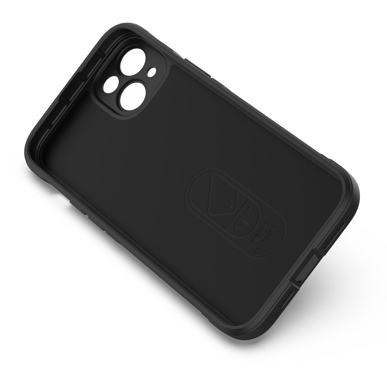 Magic Shield Case-etui for iPhone 14 Plus fleksibelt pansret mørkeblått deksel