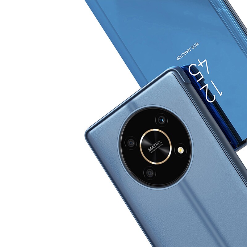 Clear View-etui til Honor X9 / X9 5G / X30 / Magic4 Lite flipdeksel svart