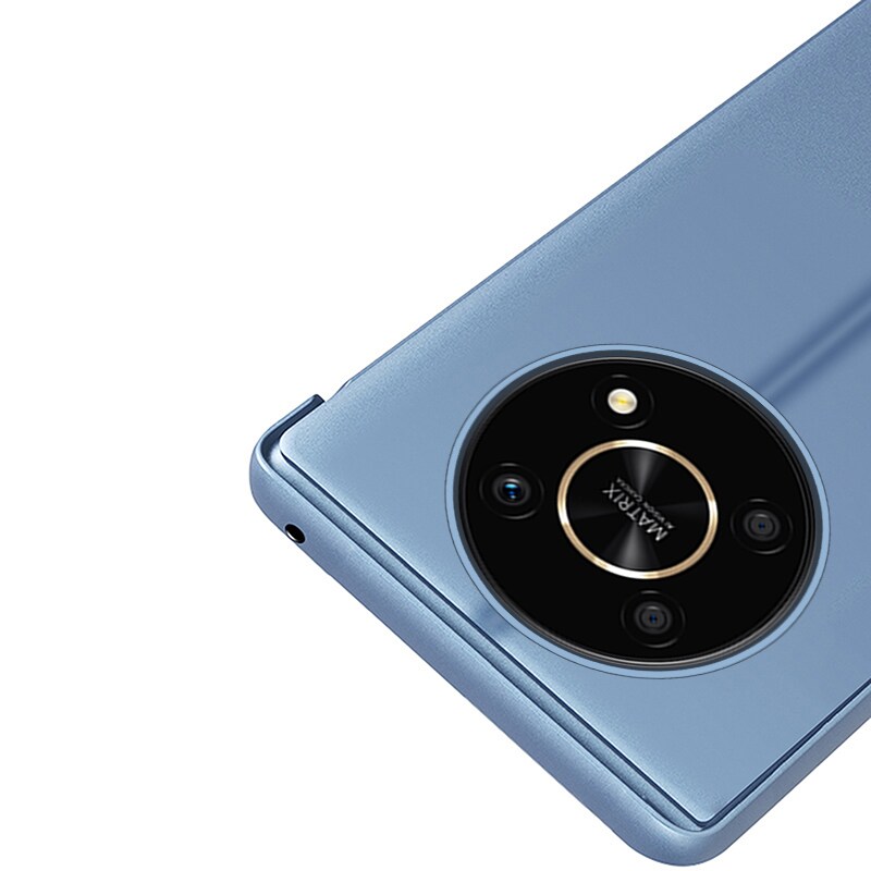 Clear View-etui til Honor X9 / X9 5G / X30 / Magic4 Lite flipdeksel svart
