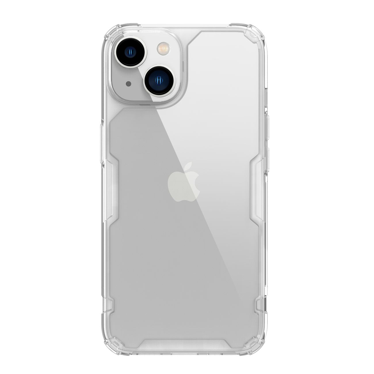 Nillkin Nature Pro iPhone 14 Plus-etui, pansret deksel, gjennomsiktig deksel
