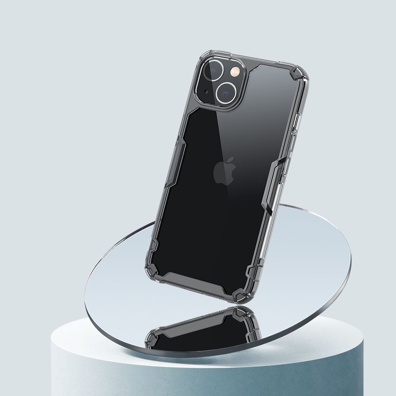 Nillkin Nature Pro iPhone 14 Plus-etui, pansret deksel, gjennomsiktig deksel