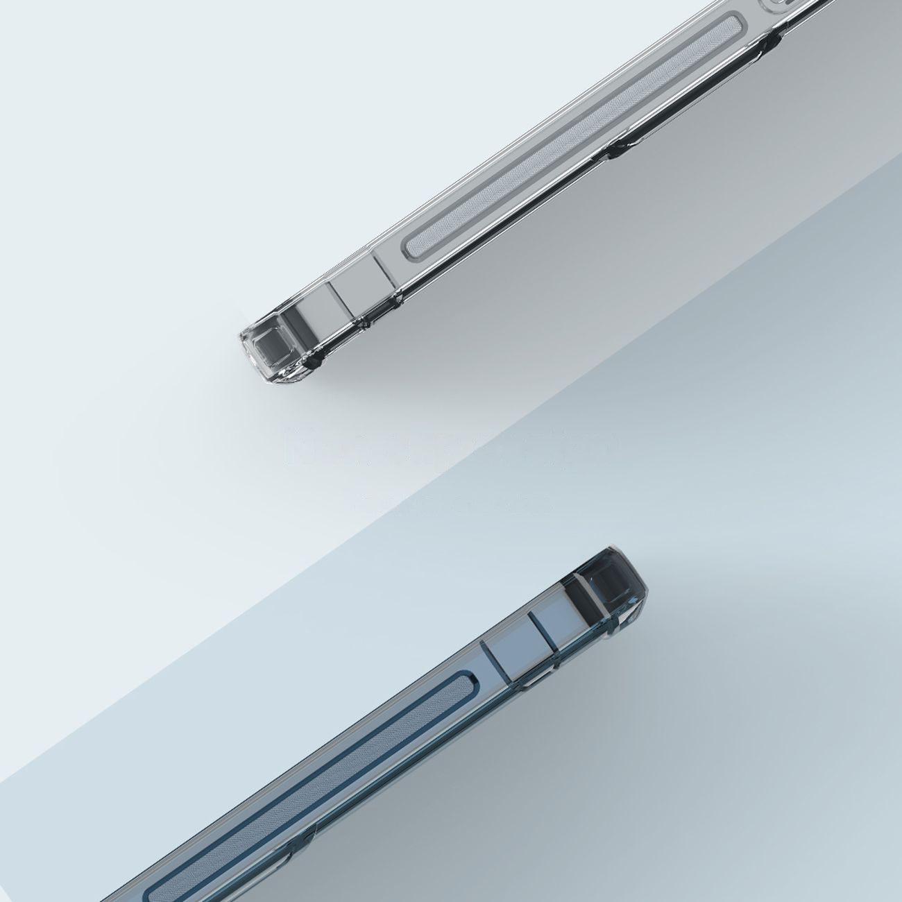 Nillkin Nature Pro iPhone 14 Plus-etui, pansret deksel, gjennomsiktig deksel