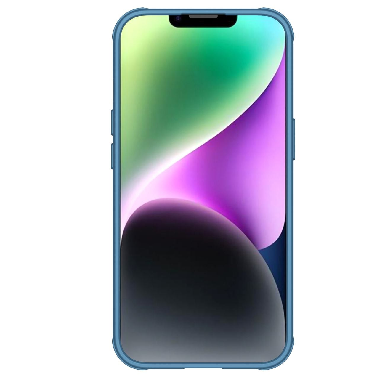 Nillkin CamShield Pro magnetisk etui iPhone 14 Plus deksel kamerabeskyttelse blå (med MagSafe)