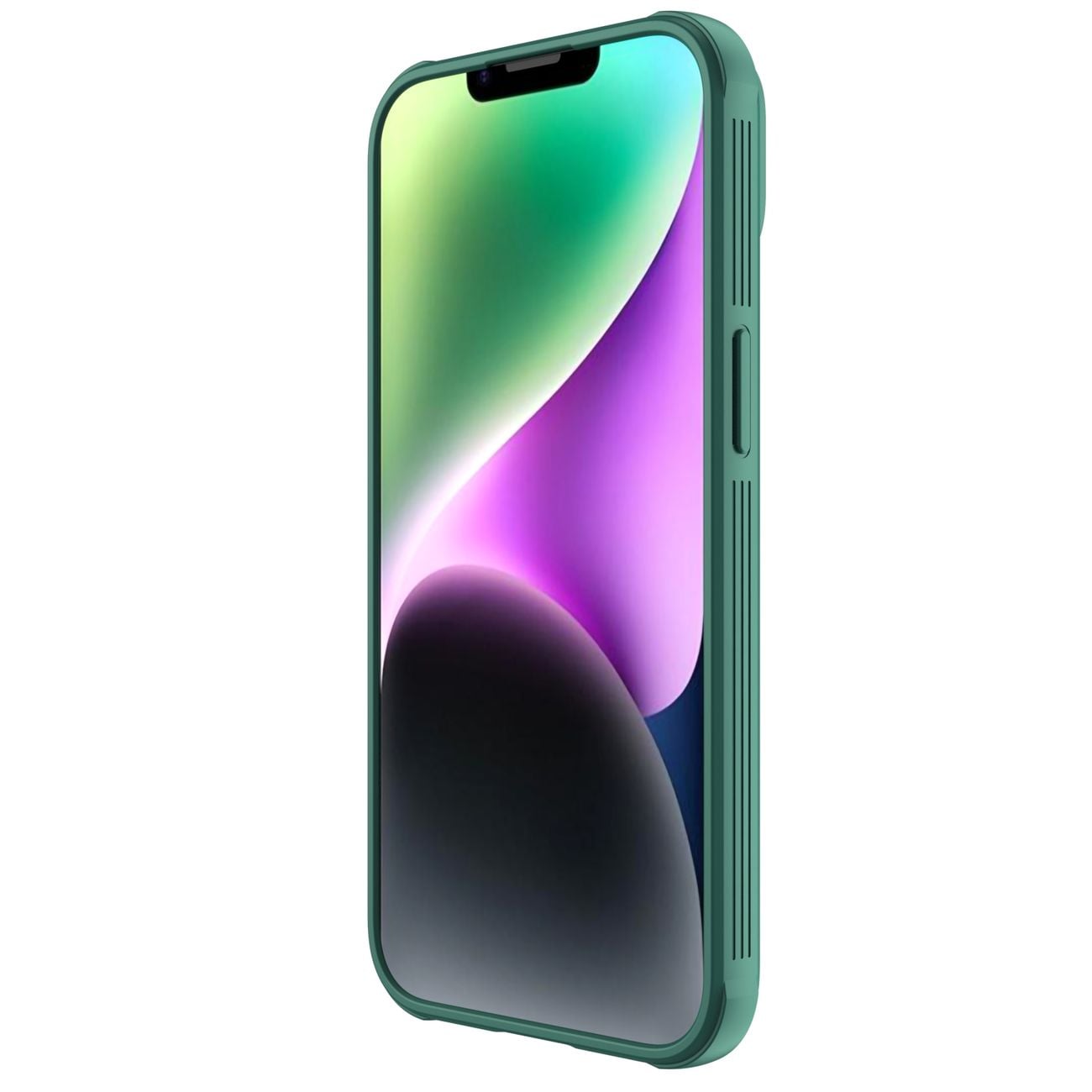 Nillkin CamShield Pro-etui iPhone 14 Plus pansret deksel kamerabeskytter Grønn