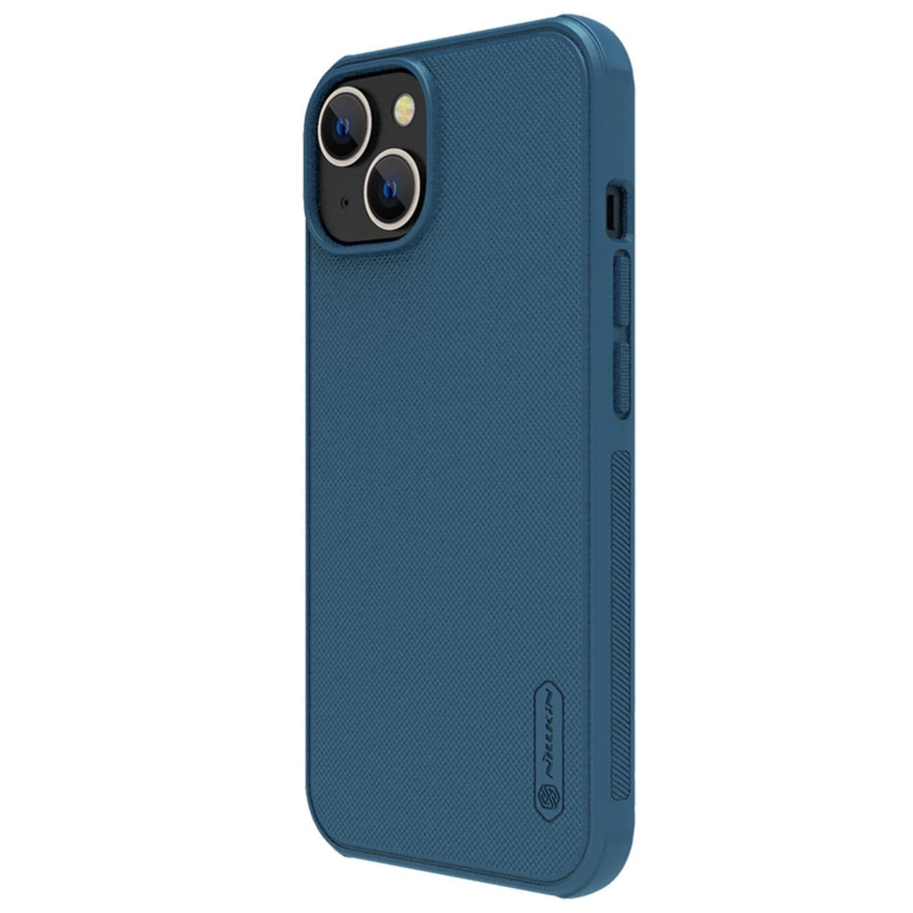 Nillkin Super Frosted Shield Pro-etui for iPhone 14 Plus bakdeksel blå