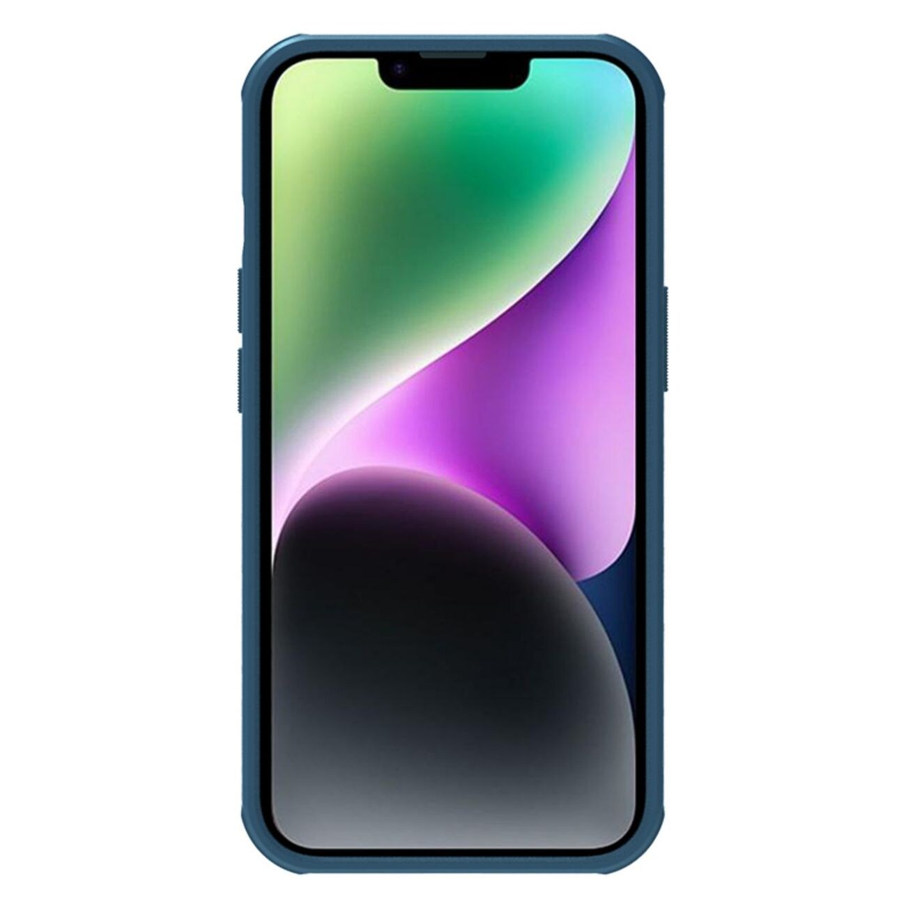 Nillkin Super Frosted Shield Pro-etui for iPhone 14 Plus bakdeksel blå