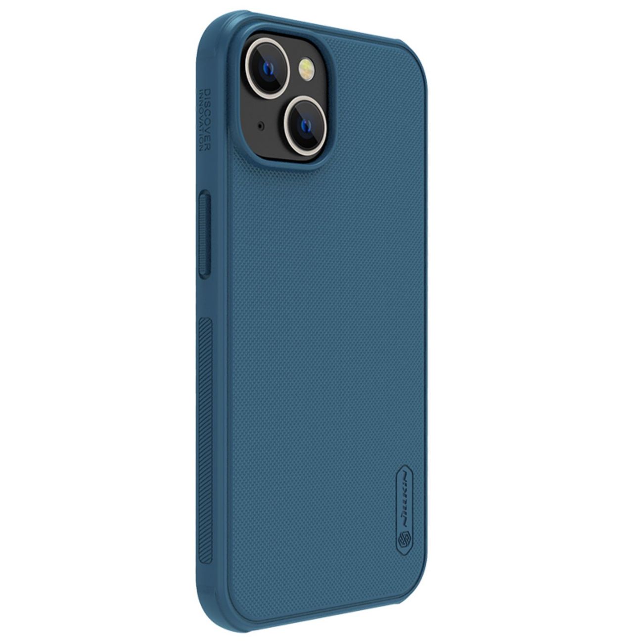 Nillkin Super Frosted Shield Pro-etui for iPhone 14 Plus bakdeksel blå