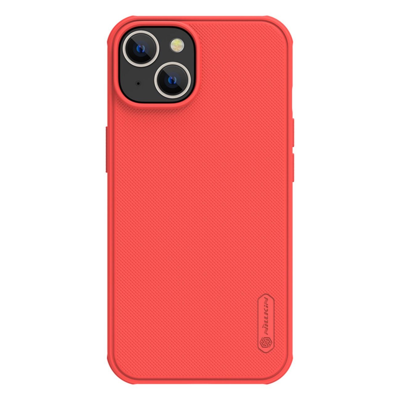 Nillkin Super Frosted Shield Pro-etui for iPhone 14 Plus, bakdeksel, rød