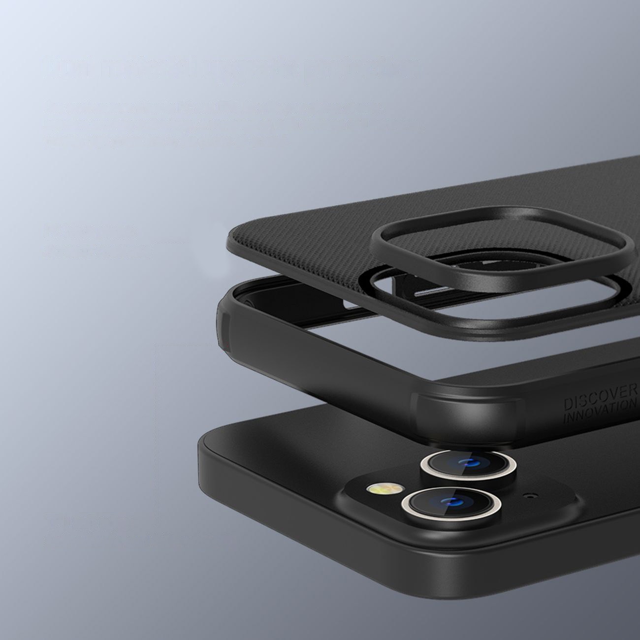 Nillkin Super Frosted Shield Pro-etui for iPhone 14 Plus bakdeksel grønt