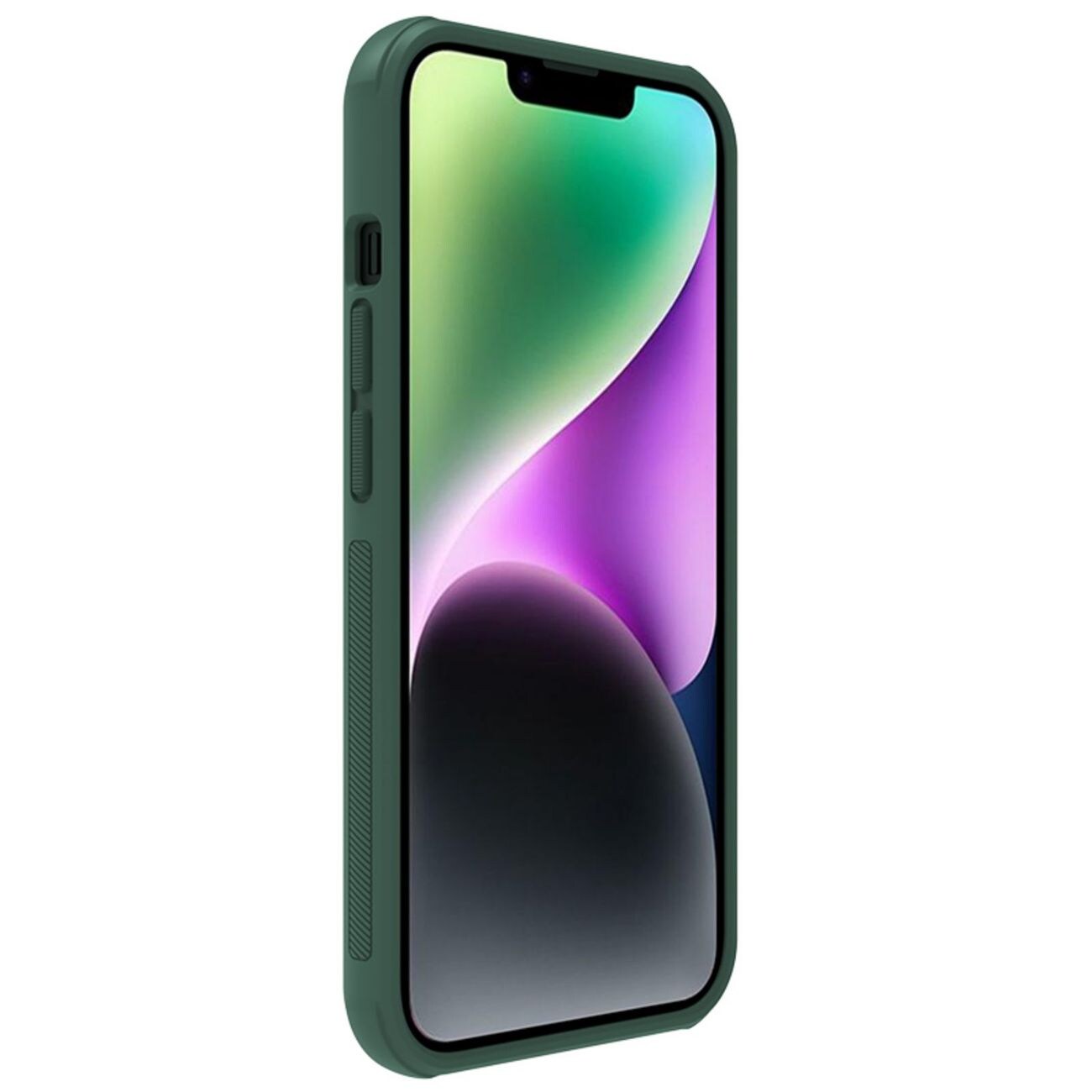 Nillkin Super Frosted Shield Pro-etui for iPhone 14 Plus bakdeksel grønt