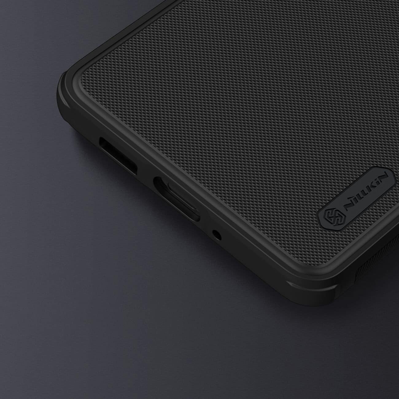 Nillkin Super Frosted Shield Pro magnetisk etui for iPhone 14 Plus med MagSafe magnetisk svart