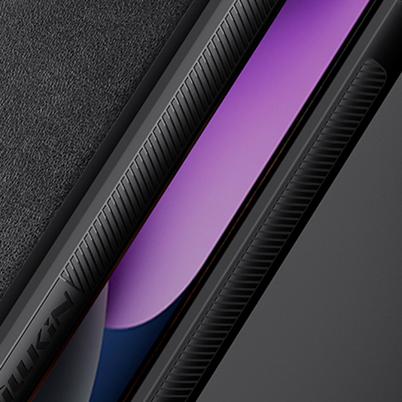 Nillkin CamShield Leather S Case iPhone 14 Plus-etui med kameradeksel blå