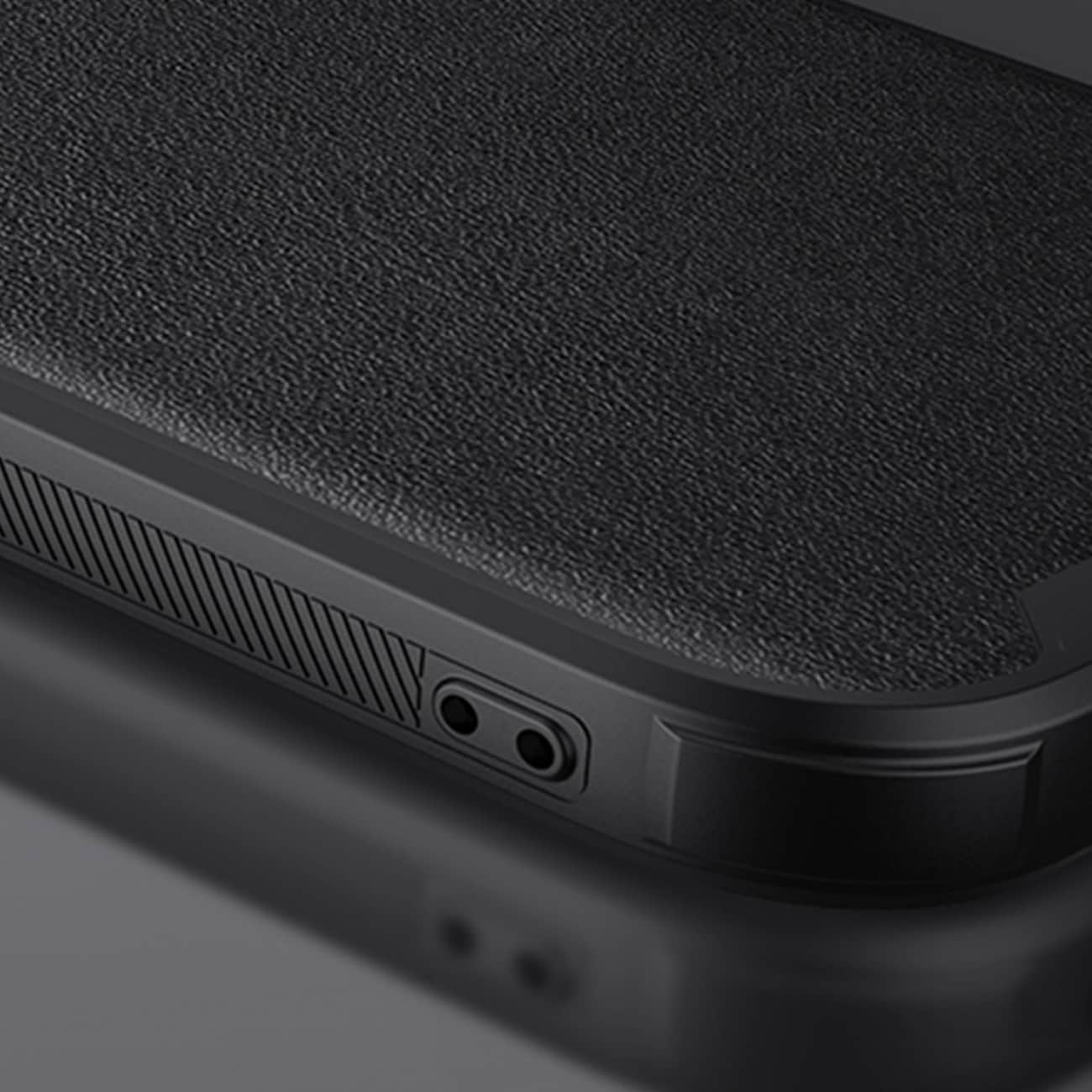 Nillkin CamShield Leather S Case iPhone 14 Plus-etui med kameradeksel grønn