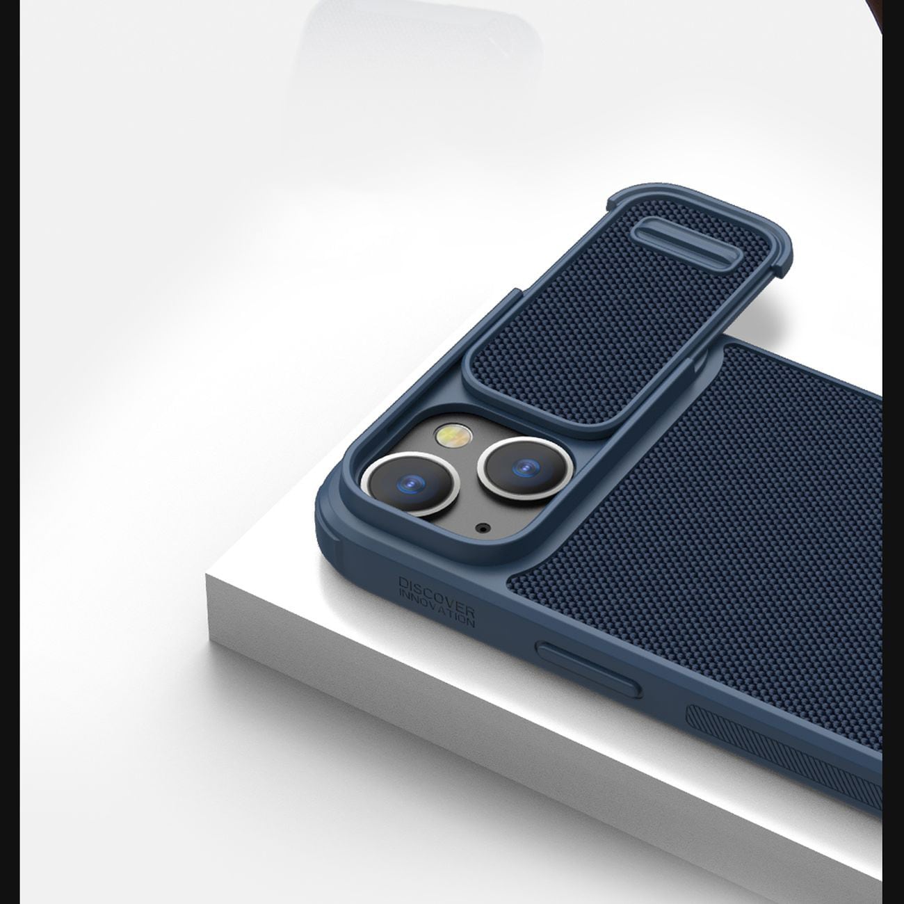 Nillkin Textured S Case iPhone 14 Plus pansrede deksel med kameradeksel grønn