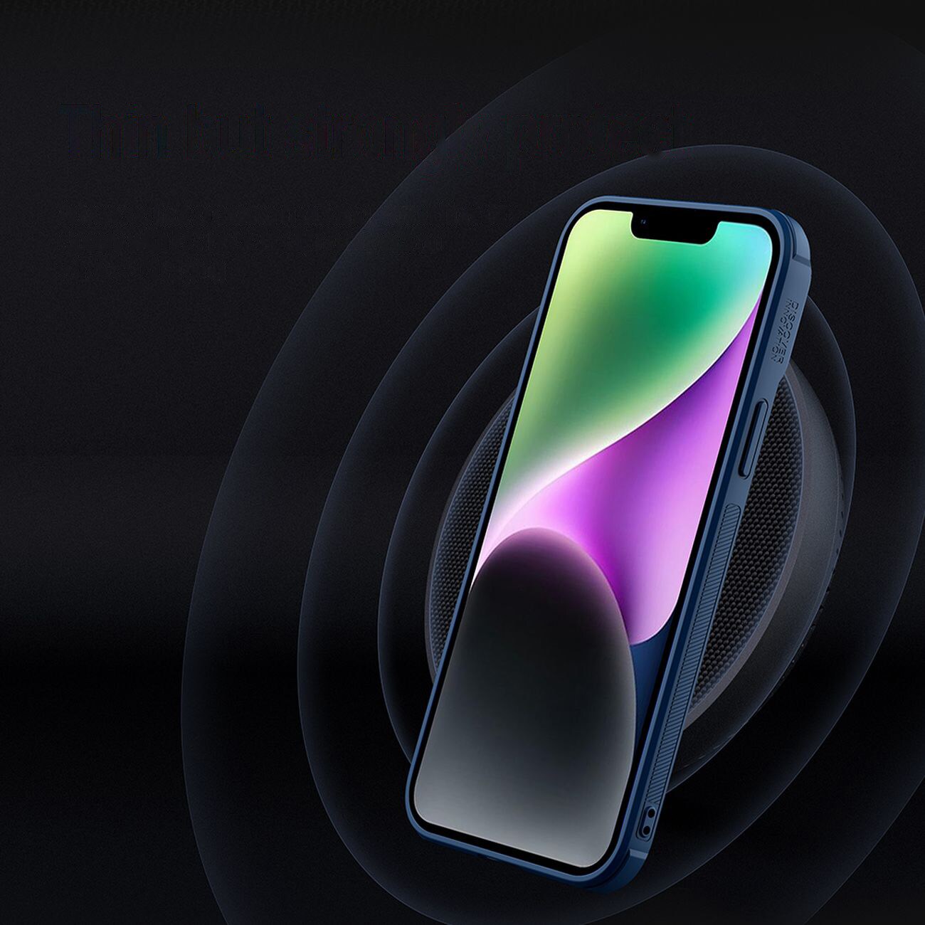 Nillkin Textured S Case iPhone 14 Plus pansrede deksel med kameradeksel grønn
