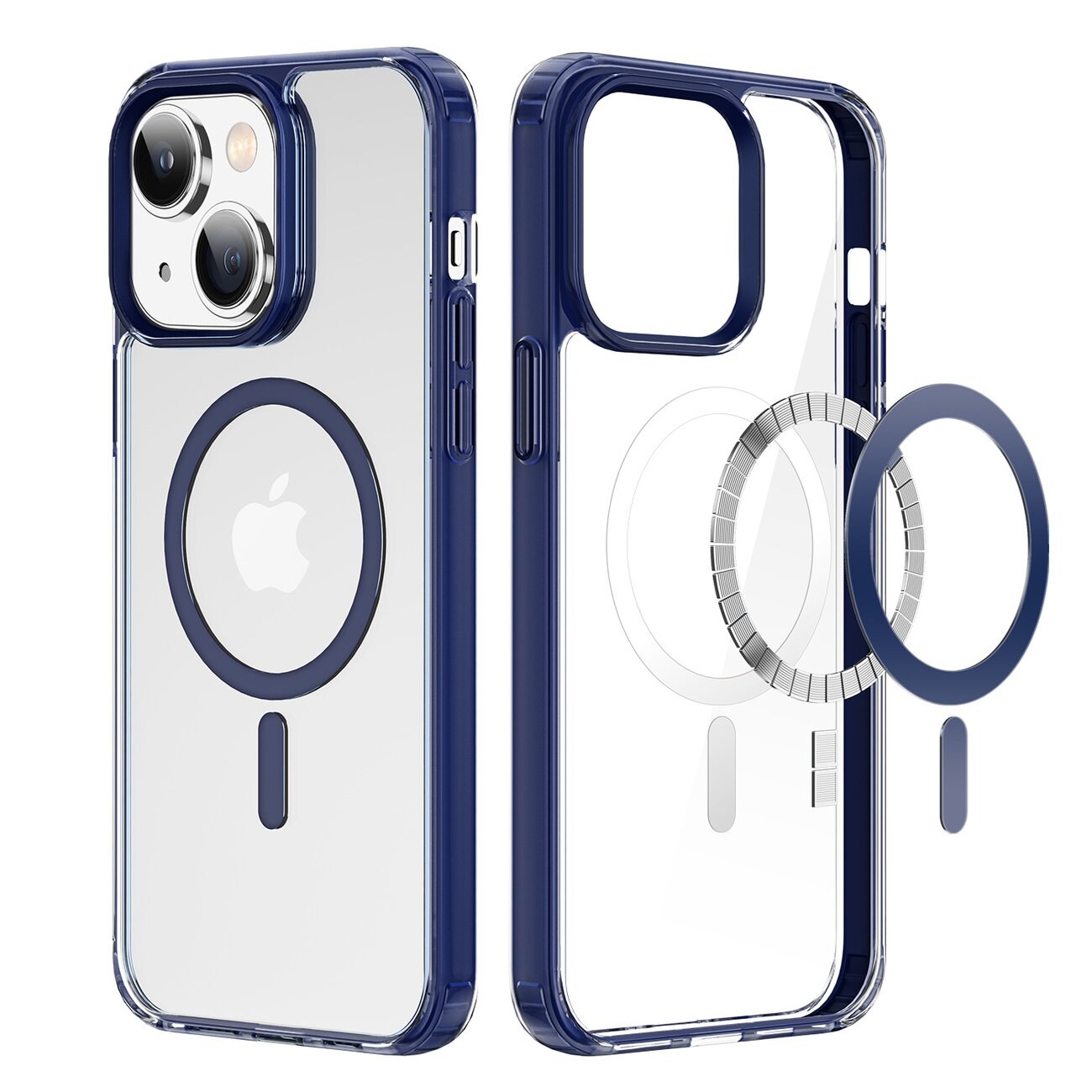 Dux Ducis Clin2-etui for iPhone 14 Plus magnetisk MagSafe-deksel blå