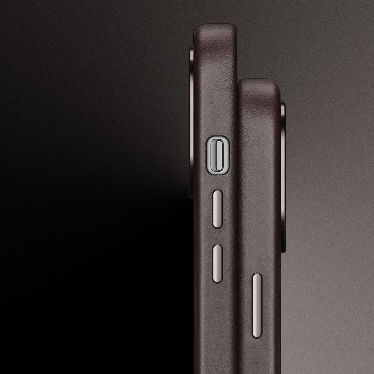 Dux Ducis Naples-etui for iPhone 14 Plus skinndeksel (MagSafe-kompatibel) Mørk brun
