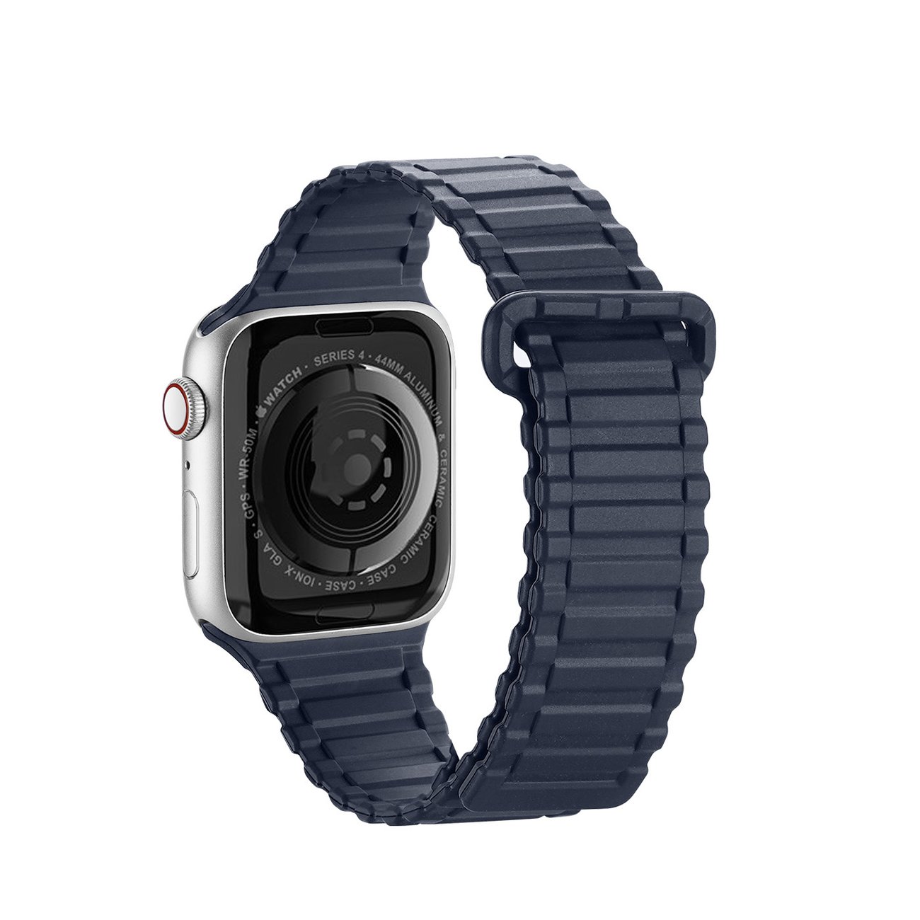Dux Ducis Armor Strap for Apple Watch SE/9/8/7/6/5/4/3/2/1 (41/40/38mm) Silicone Magnetic Band Blue