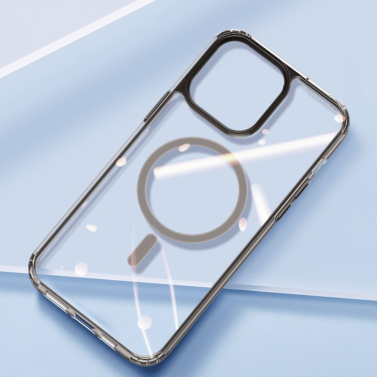 Dux Ducis Clin2-etui for iPhone 14 Plus magnetisk deksel MagSafe grå