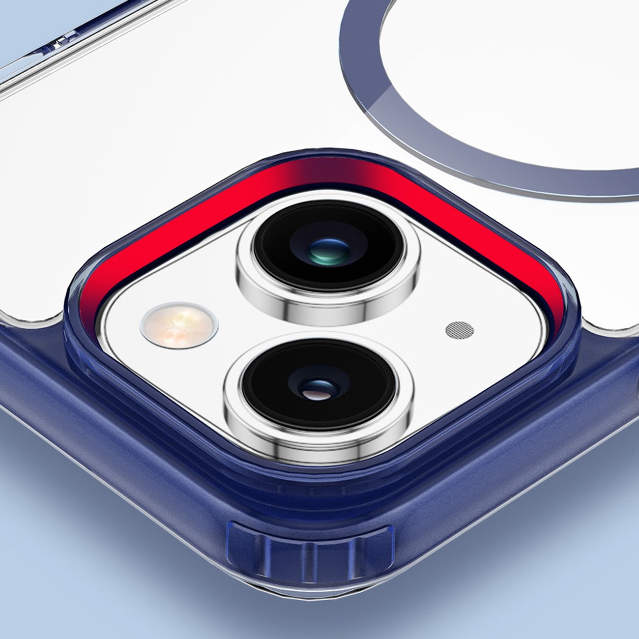 Dux Ducis Clin2-etui for iPhone 14 Plus magnetisk deksel MagSafe grå