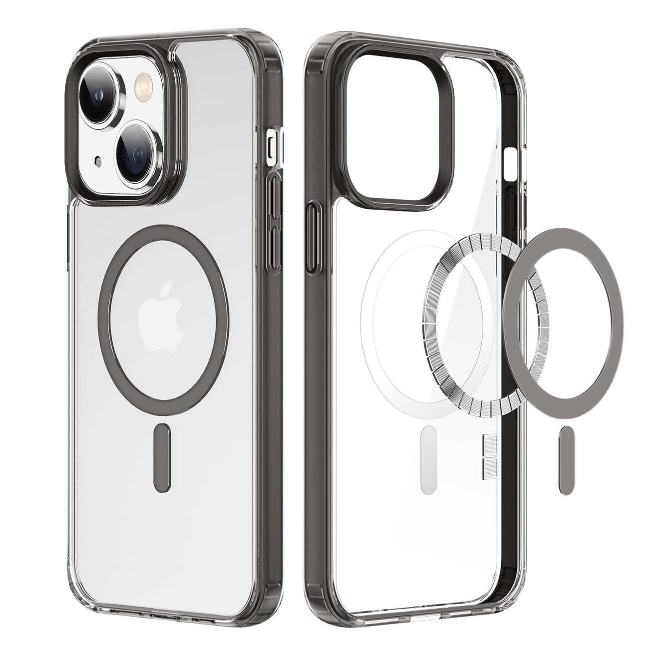 Dux Ducis Clin2-etui for iPhone 14 Plus magnetisk deksel MagSafe grå