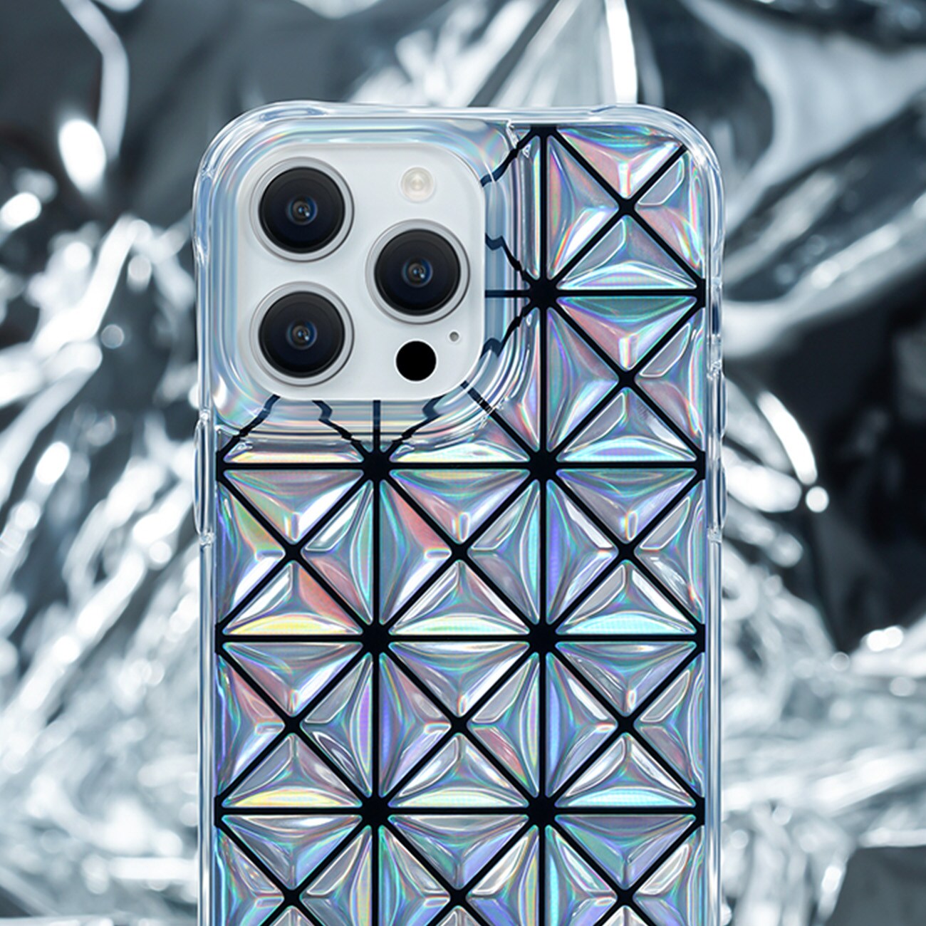Kingxbar Miya Series-etui for iPhone 14 Pro bakdeksel hvitt