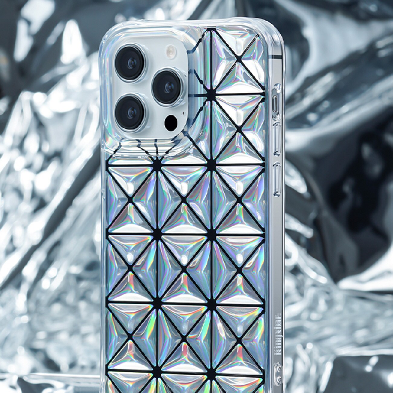 Kingxbar Miya Series-etui for $ 0000010n 14 Plus bakdeksel hvitt